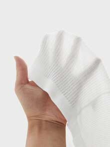 EASEVO 2 Pack große Größen Herren Lässig Schwarz & Weiß Strick Rundhals Pullunder, geeignet für Sommer, Schule