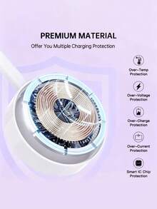 JMMO 1pc 3.3ft/100cm Portable Magnetic Wireless Charger Compatible With Apple Watch Series Ultra/9/8/7/6/SE/SE2/5/4/3/2/1