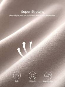 LUVLETTE Plus 3-Pack Mid Waist Basics Microfiber No-Show Briefs Women Underwear Panties Set-Earthy Tones - Multicolor - View 10