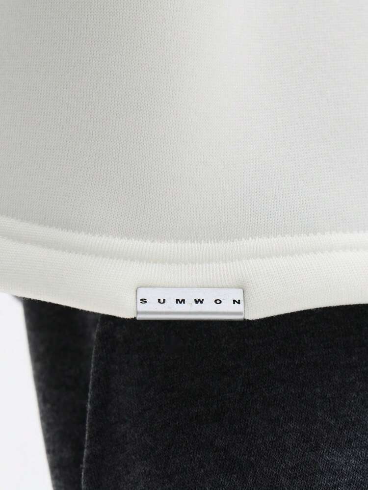 Boxy Polo With Contrast Collar