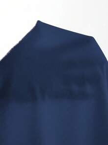 Elenzga New Elegant Mature Charm Evening Gown, Dignified & Gentle, Dreamy Pink, Hand-Beaded Long Sleeve Top, Graceful Mermaid Hem Bodycon Slip Dress Set - Royal Blue - View 8