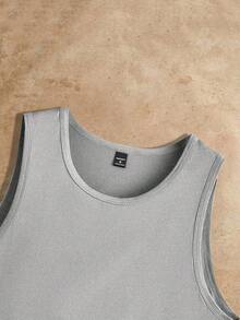 HIMLAND 2件装男士针织休闲上衣，适合日常穿着，背心 - 彩色 - 查看 8