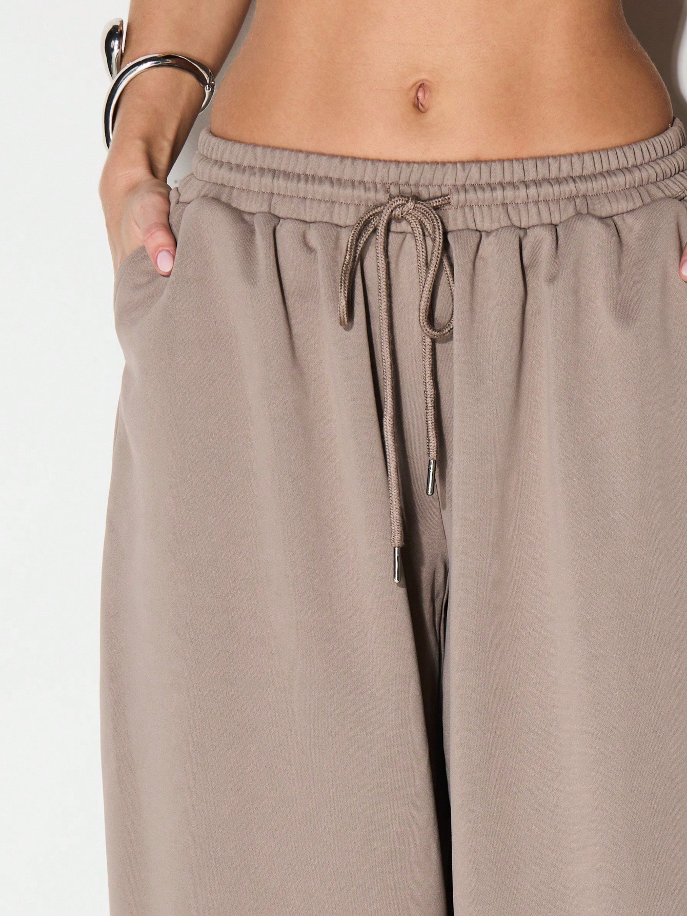 KIZN Wide Leg Drawstring Casual Pants