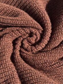 New Fashionable Versatile Casual & Commute Girls Sweater Set Teen Girl Brown Set Tween Matching Set Knit Girl Knit Set Brown Matching Knit Set Tween Matching Set Knit Two Pieces Long Sleeve Set Teen Girl Girls Sweater Sets Girls Winter Sets Girls Lounge Set Girl Clothes Autumn And Winter Clothes Sweatshirt Straight Pants Suit Tween Girl Girls Pants Suit Clothes Two Pieces Set Knit Outfit Cozy Knit Set Two Pieces Knit Set Knit Sweater And Pant Set Knit Matching Set Brown Sweater - Brown - View 5