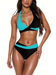Swim Basics Bộ bikini màu sắc Springbreak Beach - Nhiều màu - Xem 4