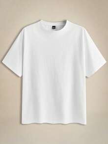 EASEVO 3 件套加大码男士纯色修身圆领短袖 T 恤适合夏季日常穿着