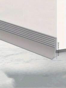 1 件自粘式硅胶门挡风条 - 门密封条，用于门下密封缝隙内门和外门挡风条隔音