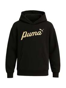 Puma Essentials Girl Hoodie Black - Black - View 1