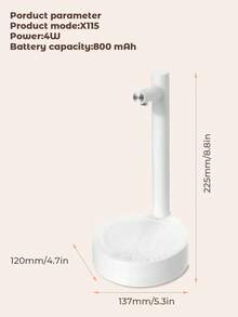 Teckwe Electric Desktop Water Dispenser, Compact Desktop Type Suitable For Home, Office, Camping, Easy To Clean Structure, Simple And Beautiful, Durable Material, Necessary For Office.