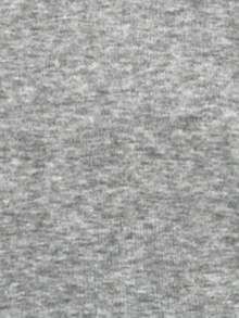 SHEIN LUNE 女士休闲不对称下摆运动衫，适合秋冬季，心形印花 - 灰色 - 查看 5