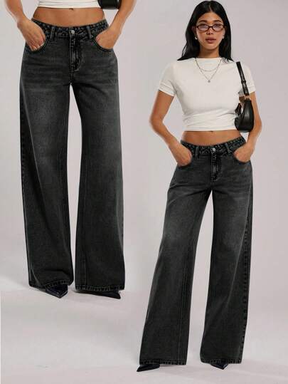 SHEIN Forever 21 Spring&Summer Women Romantic/Prom/Formal/Birthday/90s /Business Casual/Elegant/Western Wear/Going Out/Fashion/Casual/Y2k Clothes/Club/Office /Cocktail/Vintage/Bodycon/Rave Outfits/Funny/Classy/Old Money/Streetwear/Vacation/Country Concert/Work/Modest/Spring Break/Bachelorette Outfits/Concert/Baddie/Basic/Graduation/Blue Washed/Low Rise/Baggy/Straight Leg/Wide Leg/Cowgirl Outfits/Jeans Y2k