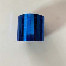 DIY马赛克镜面贴纸迪斯科球墙贴，自粘3D亚克力墙贴，创意装饰镜贴礼物生日毕业镜面墙装饰房间装饰墙镜房间家居装饰浴室装饰客厅装饰 - 彩色 - 查看 17