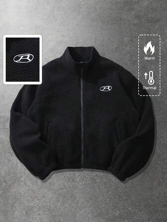 Street Life Giacca foderata termicamente con ricamo inglese, stile corto, adatta per l'autunno/inverno