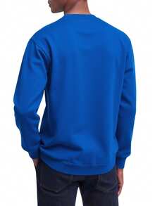Karl Lagerfeld Men's Sweatshirt Blue - Klj Blue - View 2