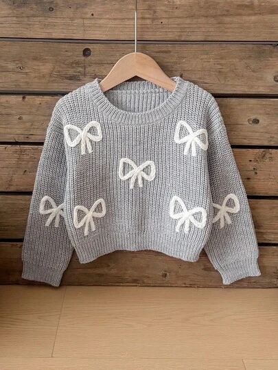 New Fashionable Versatile Cute Bow Knit Pullover Sweater For Young Girl Bow Sweater Sweater Sweater Bow Tops Cute Sweaters Clothes Autumn And Winter Clothes Sweater Girls Sweater Autumn And Winter Clothes Sweaters Clothes Autumn And Winter Sweater Jumper Girl Knit Girl Sweater For Sweater Autumn Clothes Winter Clothes Girl Clothes Sweater With Bows Girl Knit Sweater Young Girl Clothes Autumn And Winter Sweaters Kawaii Clothes For Spring And Autumn