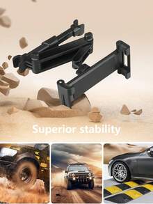 Teckwe Car Back Seat Headrest Tablet Phone Holder, Compatible With 4.7-12.9 Inch Devices, Adjustable, Suitable For Road Trips - Multicolor - View 3