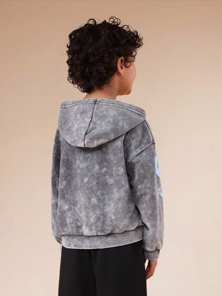 Washed Hoodie With Pocket