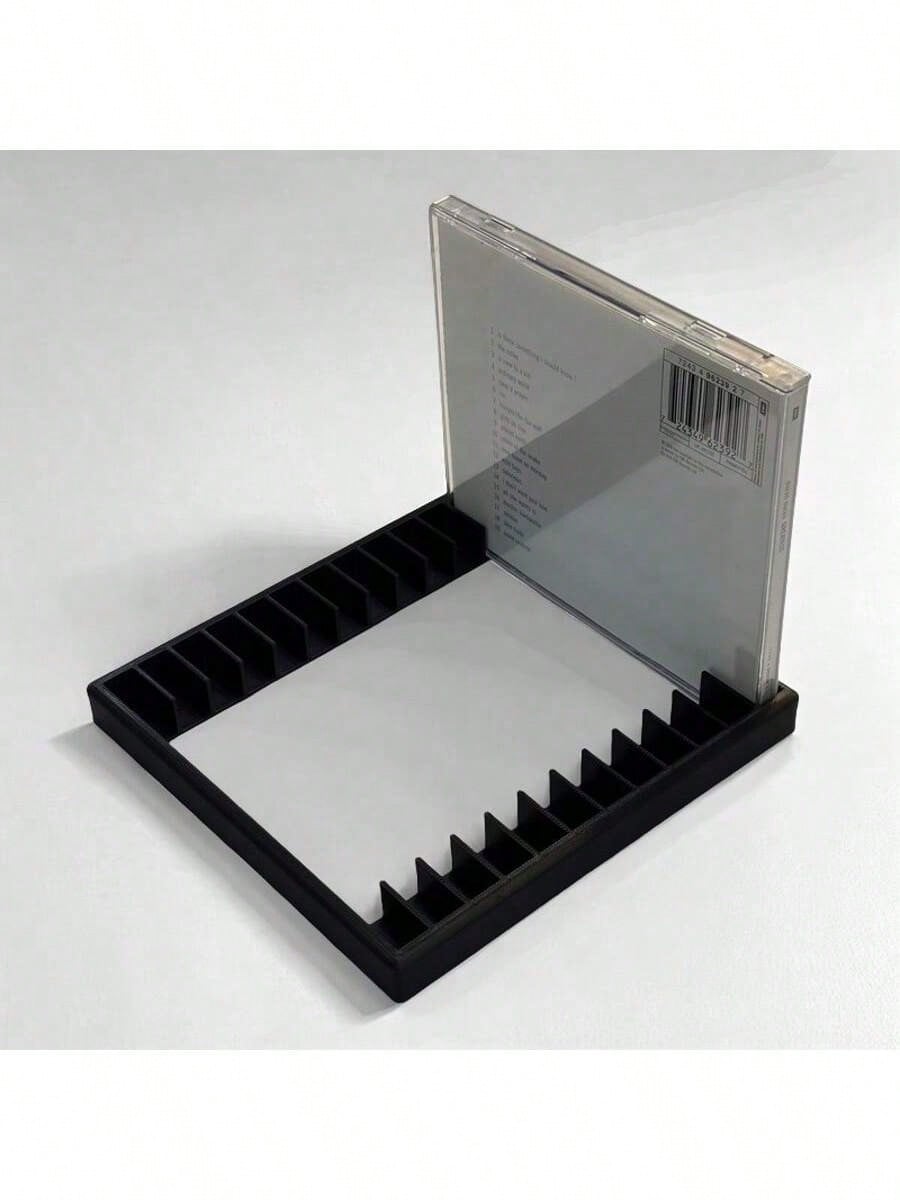 رف تخزين الأقراص المضغوطة/أقراص الفيديو الرقمية بط...