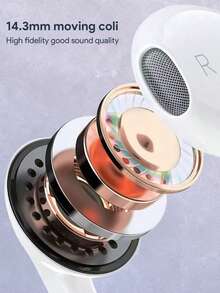 JMMO USB C 耳机 优质有线入耳式耳机，C 型插孔耳塞 内置降噪功能 三键线控，可控制音乐、电话和音量 入耳式耳机 兼容 16/16 Plus/16 Pro/16 Pro Max、 15 系列、Galaxy S24/S23/S22、Car Play、iPad、Pixel-Grey - 白色 - 查看 3