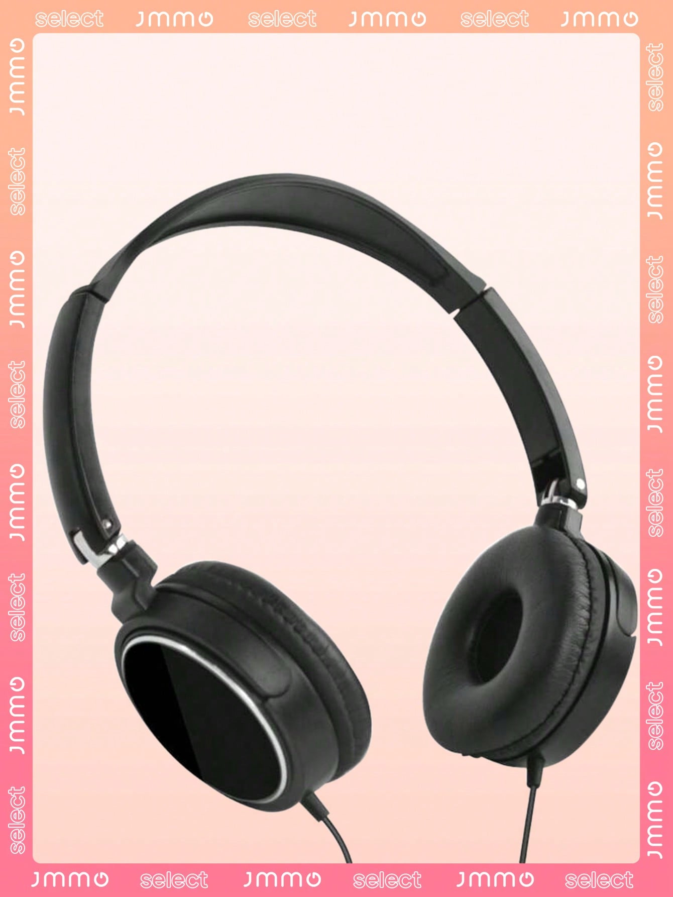 JMMO سماعات رأس سلكية بدون ميكروفون، متوافقة مع قا...