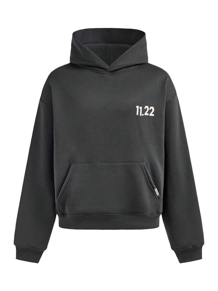 Overhead Hoodie With Front And Back Print