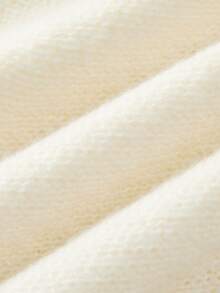 Franclia New Autumn/Winter High-End Fringed Shawl Cardigan, Elegant Knitted Sweater For Women - Apricot - View 8