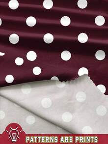 Siren Gaze 女士休闲优雅不对称褶饰短款上衣，适合夏季，适合日常穿着 - 酒紅色 - 查看 3