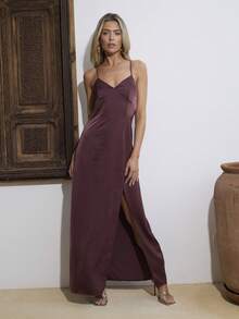 Dancing Leopard Raven Dress In Navy Maxi Autumn Events Evening Occasion Restaurant Gallery Hotel Refined Modern Polished Timeless Versatile Elegant