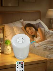 1个夜灯，可充电台灯，卧室床头触摸灯，适用于喂奶婴儿，护眼睡眠灯 - 均碼 - 查看 2