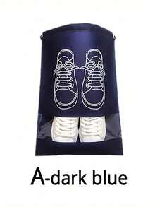 鞋袋，鞋子收纳袋，防尘袋，旅行鞋袋，可见束口袋，鞋袋，家居整理鞋袋