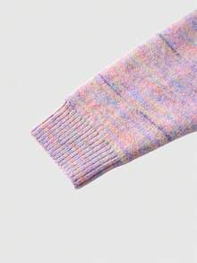 ROMWE MEN Street Life Men's Casual Zip-Up Cardigan Sweater, For Winter - Multicolor - View 4