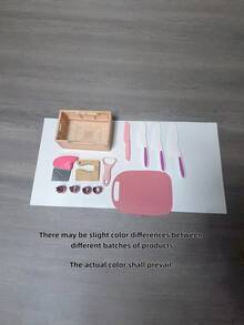 Juego de herramientas de cocina reales para niños, utensilios de cocina funcionales, juguete educativo de aprendizaje temprano para el desarrollo de habilidades prácticas, ideas de regalo para cumpleaños, Navidad y días festivos - Estilo 1 - Ver 9