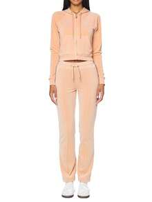 Juicy Couture Women's Full Zip Sweatshirt Apricot - Màu be - Xem 3