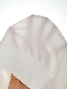 SHEIN ChillGRL 两件套少女运动街头休闲字母数字印花长袖针织卫衣和侧袋抽绳工装裤，酷女孩日常运动装 - 彩色 - 查看 5