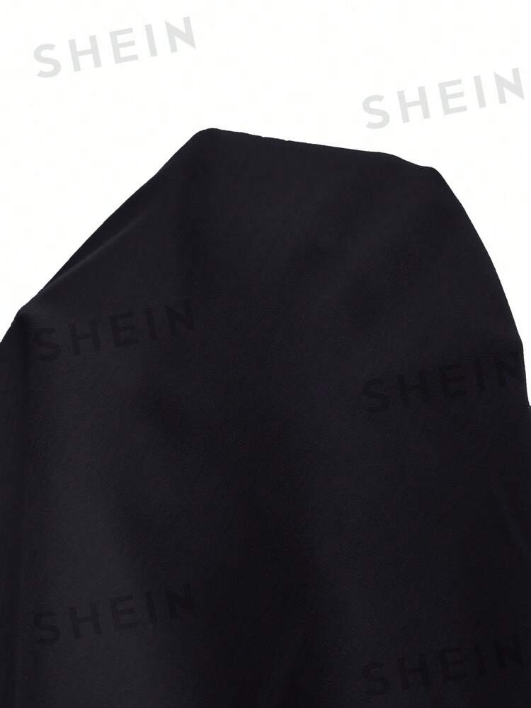 KIZN Zip Front Fitted Denim Jacket