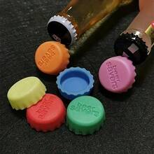 6pcs/12pcs/18pcs/24pcs Multi-Functional Silicone Rubber Bottle Caps