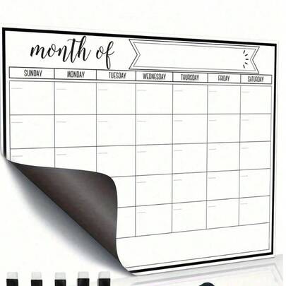 Lịch từ tính xóa khô cho tủ lạnh, Lịch từ tính bảng trắng cho tủ lạnh, Ghi nhớ kế hoạch gia đình hàng tháng Lập thực đơn Lịch từ tính, Lịch tủ lạnh, Lịch từ tính xóa khô, Trang trí nhà bếp, Lịch tủ lạnh, Lịch tháng, Phụ kiện tủ lạnh (Nhiều kích cỡ) cho biểu đồ công việc và lập thực đơn