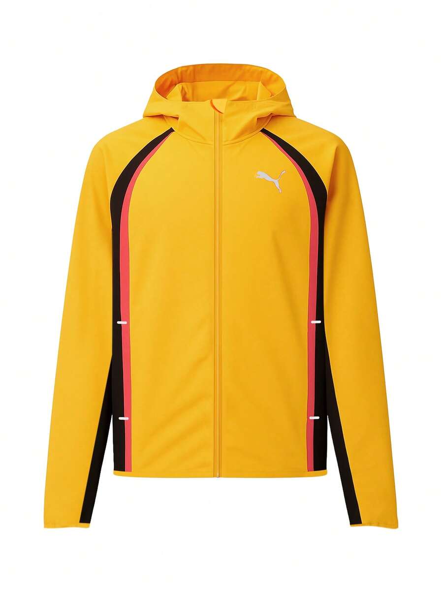 Puma Reflective Men Jacket Yellow - Yellow - View 1
