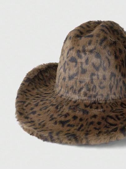 Hippie 1pc Retro Solid Color Wide Brim Hat, Daily Beach, Grassland Sun Protection Cap