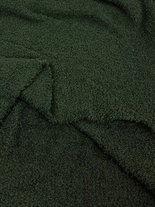 SHEIN LUNE Robe en tricot à col rond, épaules tombantes et manches longues, couleur unie, automne/hiver pour femmes - Militaire verte - Voir 7