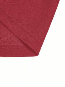 EMERY ROSE Áo khoác ngoài họa tiết rồng và phượng trang trí khóa kéo cỡ lớn cho nữ, thời trang, cổ điển, thanh lịch, đa năng - Đỏ - Xem 4