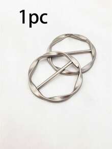 1PC Multi-Purpose Adjustable Slide Buckle, Alloy Metal Fastener For Bag Belts, Clothing Hems, Scarf Tying, And Leather Craft Strap Adjuster - Mixed Colors - View 11