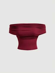 SHEIN MOD 4件套三穿女式休闲纯色修身上衣，包括高领上衣、露肩上衣等多种款式，风格百搭，适合节日、乡村、舞会等场合，可爱又时尚，是秋冬季的理想之选。适合各种场合，包括感恩节等。 - 彩色 - 查看 7