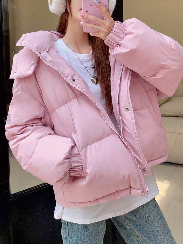 Women's Loose Hooded Padded Coat Padded Coat ,Winter Women Clothes,Winter Coat Women Jacket