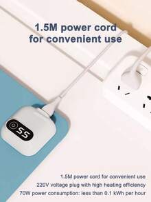 JMMO Desktop Heating Mouse Pad Essential For Office Workers With Cold Hands And Students Doing Homework Cute Constant-Temperature Waterproof Heating Pad Warm Desk Mat