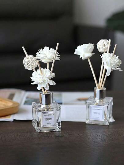 Household Non-Flammable Aromatherapy, Indoor Perfume, Bedroom Air Freshener, Bathroom And Toilet Deodorizer, Essential Oil Long-Lasting Fragrance, Various Scents.