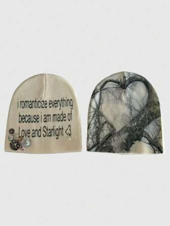 Goth قبعة بينية للنساء