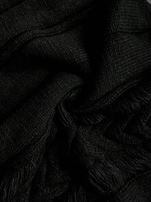 Elenzga Women's Autumn/Winter Vintage Hollow Out Stand Collar Oversized Pullover Sweater, Streetwear Style, Suitable For Holidays Like Independence Day, New Year's Day, Labor Day, Columbus Day, Thanksgiving, Christmas, Valentine's Day, Easter, Casual Outings, Back To School, Teaching Attire, Korean Chic, Elegant & Versatile, Lantern Sleeve Feature - Black - View 7