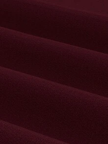 SHEIN EZwear 2 chiếc áo len cardigan dài tay màu đỏ rượu vang và trắng dành cho nữ, mùa thu/đông - Nhiều màu - Xem 7