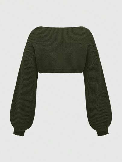 Goth Chaleco corto de estilo gótico con bordado de planta y serpiente para tallas grandes, suéter de cárdigan de punto corto de estilo hada Cottagecore en verde oliva